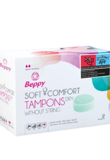 Beppy Soft+ comfort tampons dry (2 Stuks)