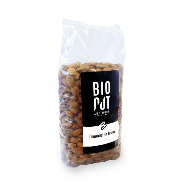 Bionut Amandelen bruin bio (1 Kilogram)