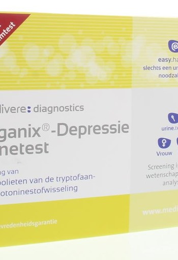 Medivere Organix depressie urinetest (1 Stuks)