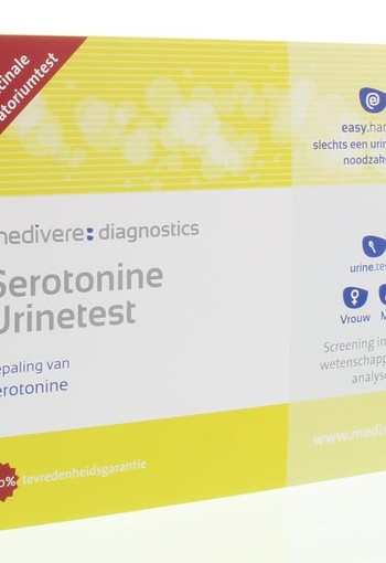Medivere Serotonine urinetest (1 Stuks)