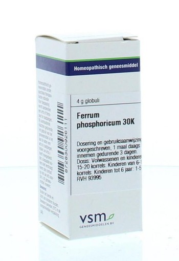 VSM Ferrum phosphoricum 30K (4 Gram)