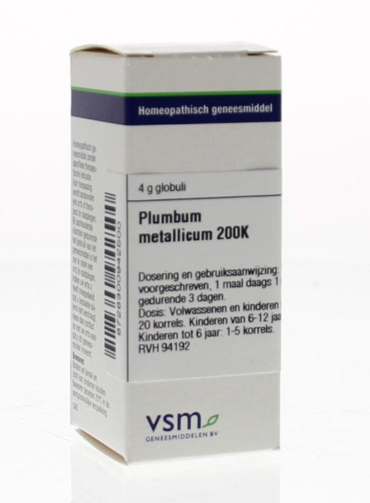 VSM Plumbum metallicum 200K (4 Gram)
