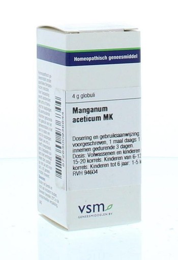 VSM Manganum aceticum MK (4 Gram)