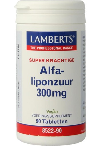Lamberts Alfa liponzuur 300mg (90 Tabletten)