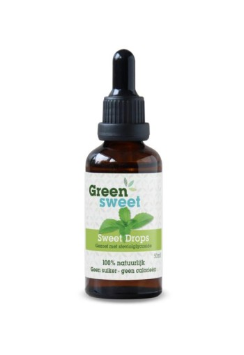 Green Sweet Vloeibare stevia naturel (50 Milliliter)