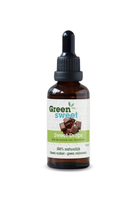 Green Sweet Vloeibaar stevia chocola (50 Milliliter)