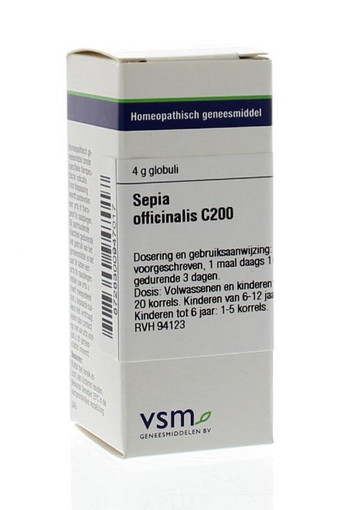 VSM Sepia officinalis C200 (4 Gram)