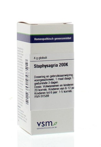 VSM Staphysagria 200K (4 Gram)