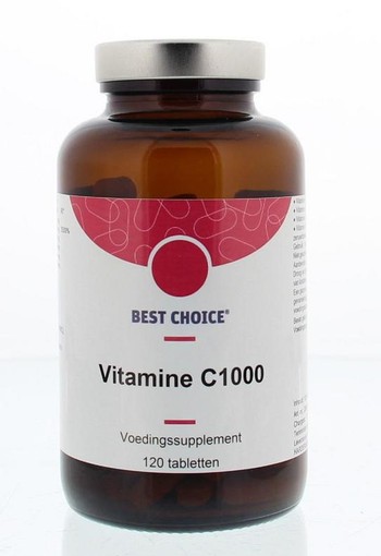TS Choice Vitamine C 1000 mg & bioflavonoiden (120 Tabletten)