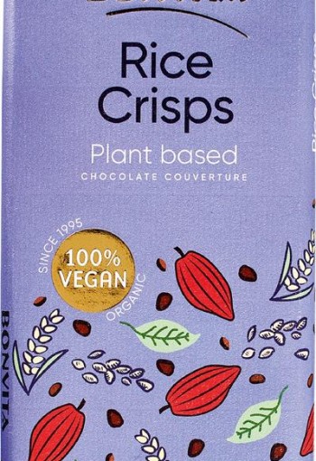Bonvita Rijstmelk chocolade rice crispy bio (100 Gram)