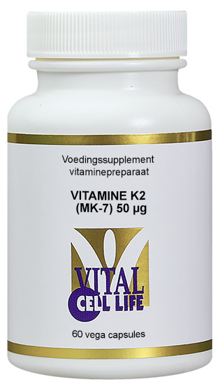 Vital Cell Life Vitamine K2 50 mcg (60 Vegetarische capsules)