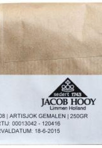 Jacob Hooy Artisjok gemalen (250 Gram)