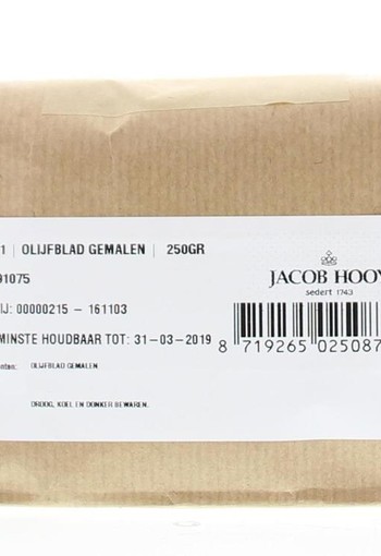 Jacob Hooy Olijfblad gemalen (250 Gram)