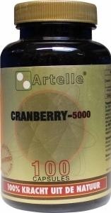 Artelle Cranberry 5000mg (100 Capsules)