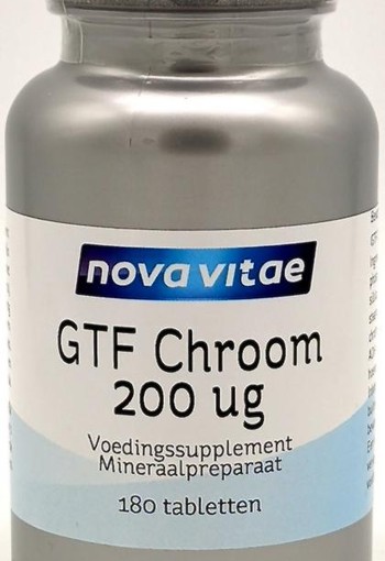 Nova Vitae GTF Chroom (chromium) (180 Tabletten)