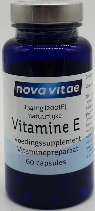 Nova Vitae Vitamine E 200IU (60 Capsules)