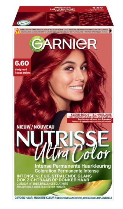 Nutrisse Nutrisse ultra color 6.6 vurig rood (1 Set)