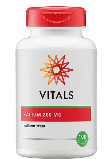 Vitals Kalium citraat 200 mg (100 Capsules)