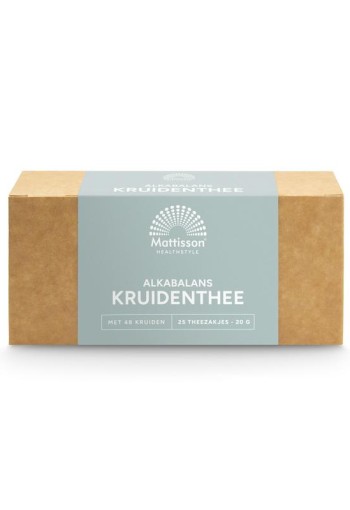 Mattisson Alkabalans zuur base kruidenthee (25 Zakjes)