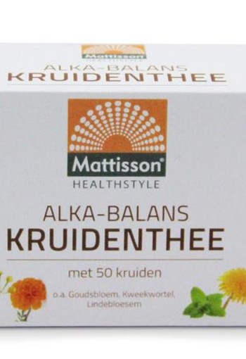 Mattisson Alkabalans zuur base kruidenthee (25 Zakjes)