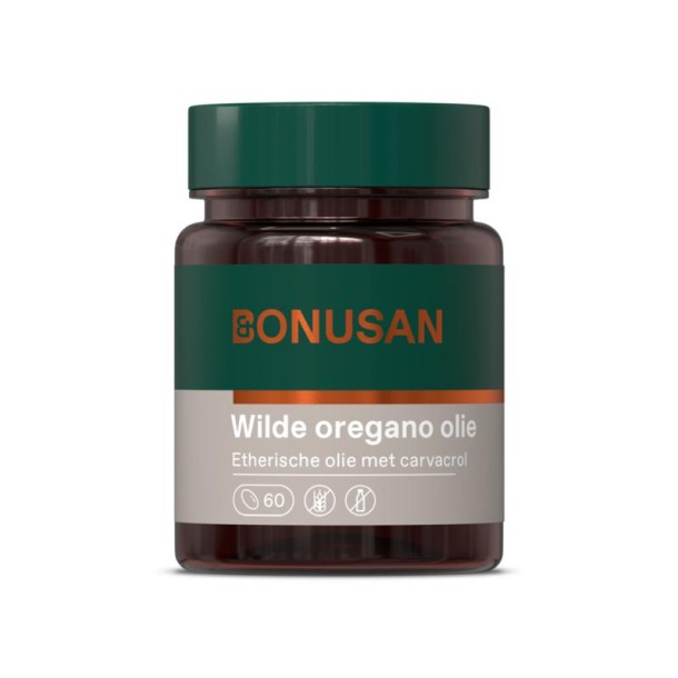 Bonusan Wilde oregano olie (60 Softgels)