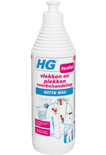 Hg Vlek & Plek Voorbehandeling Witte Textiel 500ml