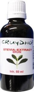 Cruydhof Stevia extract bruin (50 Milliliter)