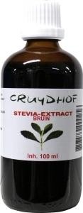 Cruydhof Stevia extract bruin (100 Milliliter)