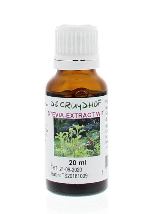 Cruydhof Stevia extract wit (20 Milliliter)