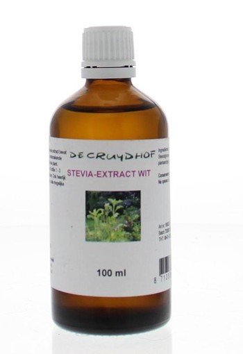 Cruydhof Stevia extract wit (100 Milliliter)