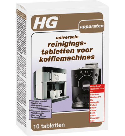 Hg Reinigingstablet Koffiemachine 10st