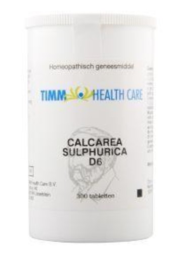 Timm Health Care Calcarea sulphurica D6 12 Schussler (300 Tabletten)