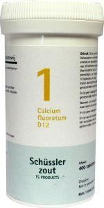 Pfluger Calcium fluoratum 1 D12 Schussler (400 Tabletten)