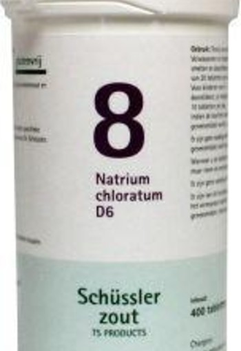 Pfluger Natrium chloratum 8 D6 Schussler (400 Tabletten)