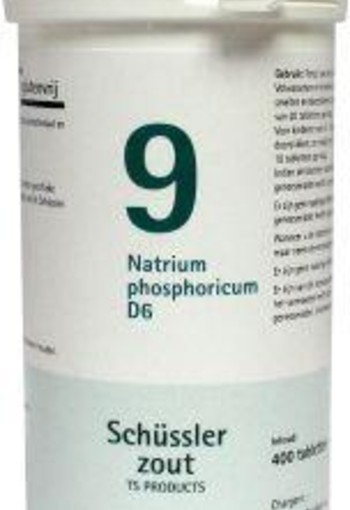 Pfluger Natrium phosphoricum 9 D6 Schussler (400 Tabletten)