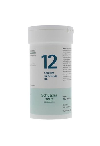Pfluger Calcium sulfuricum 12 D6 Schussler (400 Tabletten)