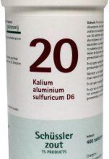 Pfluger Kalium aluminium 20 D6 Schussler (400 Tabletten)