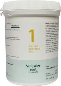 Pfluger Calcium fluoratum 1 D12 Schussler (1000 Tabletten)