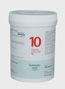 Pfluger Natrium sulfuricum 10 D6 Schussler (1000 Tabletten)