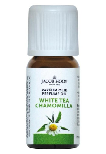 Jacob Hooy Parfum olie white tea chamomile (10 Milliliter)
