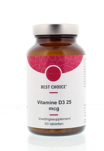 TS Choice Vitamine D3 25 mcg (60 Tabletten)
