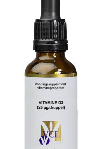 Vital Cell Life Vitamine D3 25mcg druppels (30 Milliliter)