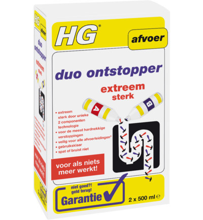 Hg Duo Ontstopper 2 X 500 Ml