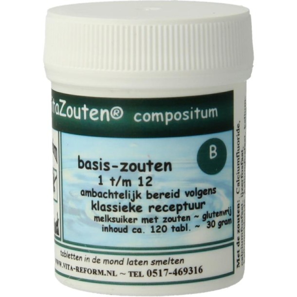 Vitazouten Compositum basis 1 t/m 12 (100 Tabletten)