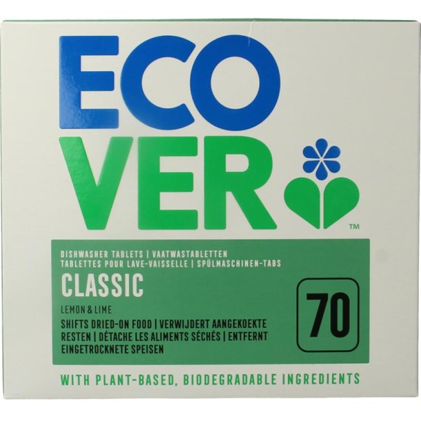 Ecover Vaatwasmachine tabletten (70 Tabletten)