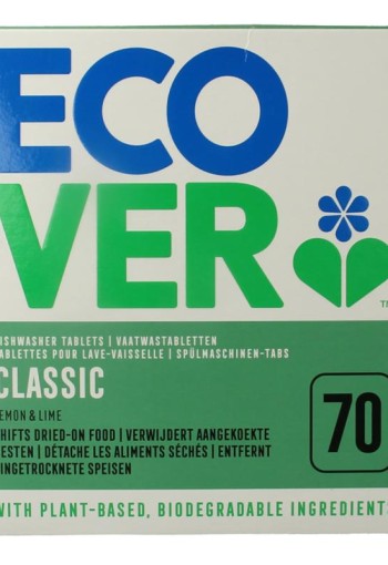 Ecover Vaatwasmachine tabletten (70 Tabletten)