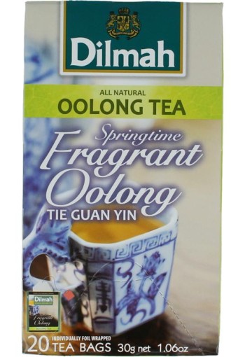 Dilmah Springtime fragrant oolong green tea (20 Zakjes)