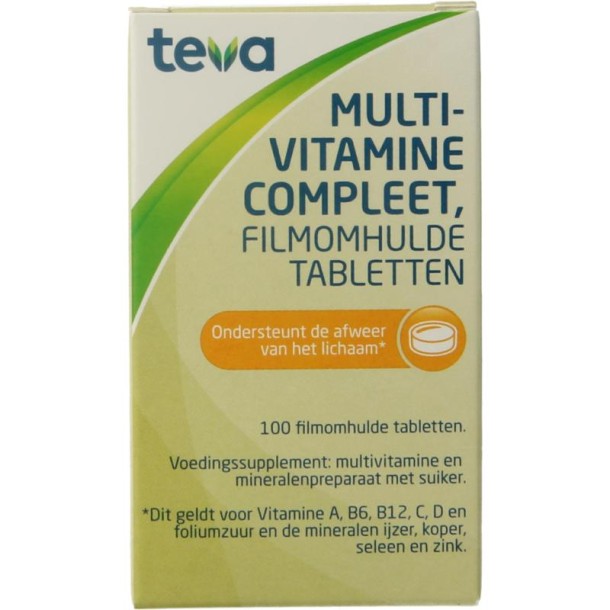 Teva Multivitamine compleet (100 Tabletten)