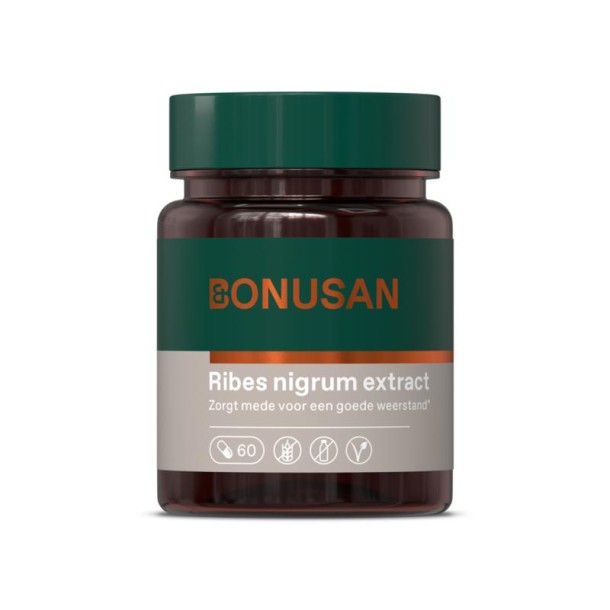 Bonusan Ribes nigrum extract (60 Vegetarische capsules)