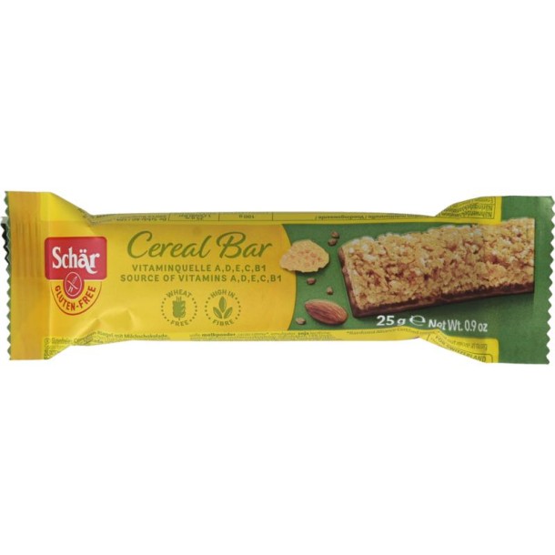 Dr Schar Cereal bar glutenvrij (25 Gram)
